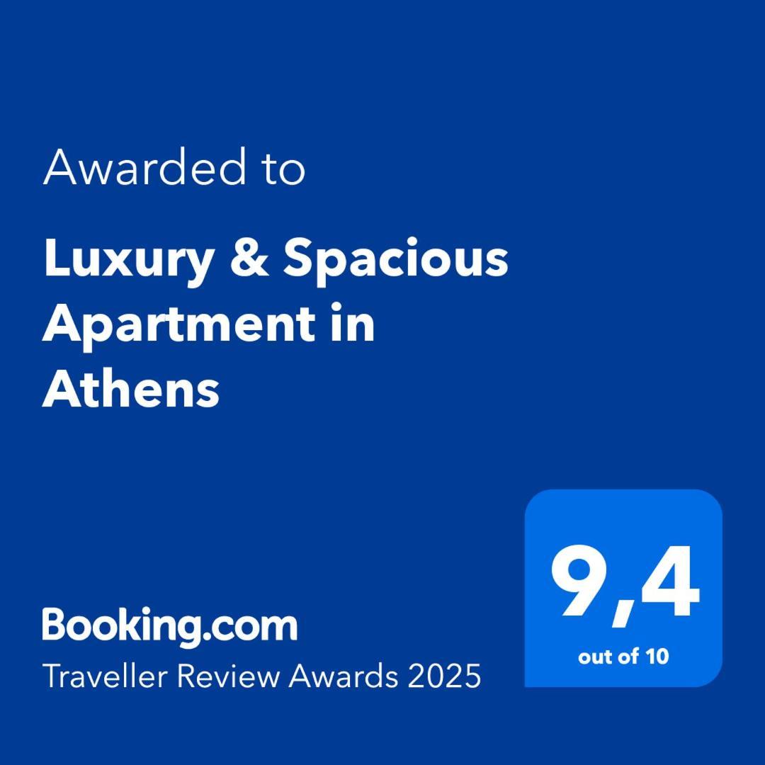 Luxury & Spacious Apartment In Athens Atenas Exterior foto